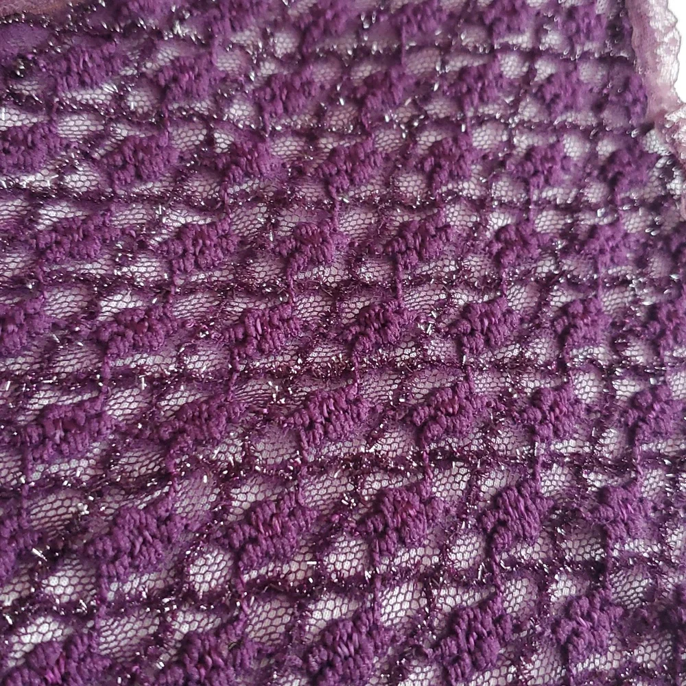 Hair Wrap Bandanas, Black And Purple/Maroon